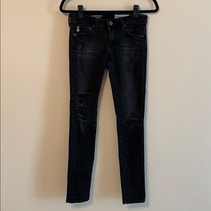 AG-ED DENIM Adriano Goldschmied The Legging Ankle